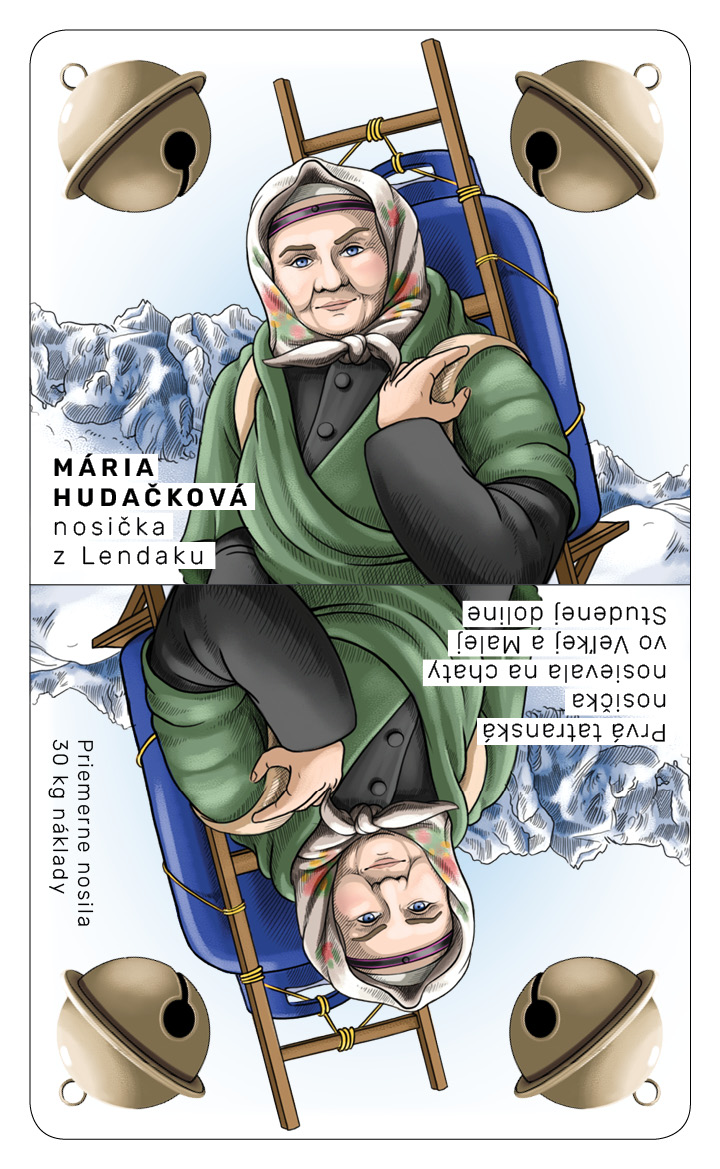 Mária Hudačková - prvá nosička